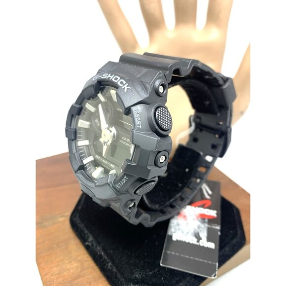 Casio G-Shock Men's Watch GA700-1B Quartz Black Resin Analog Digital 51mm 5522 - Picture 14 of 15